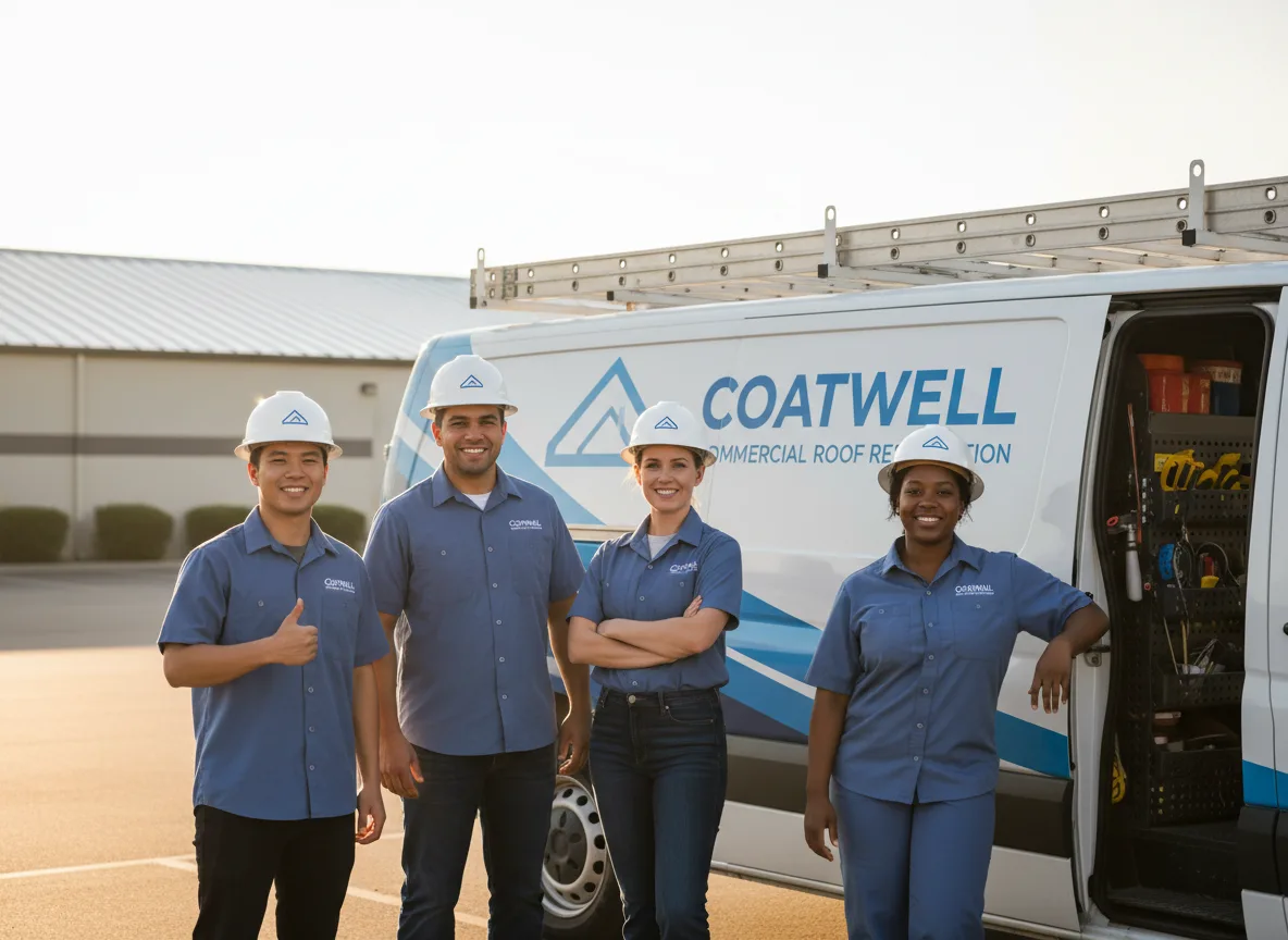 Commercial roof coating company in Star, ID